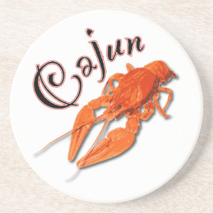 Cajun_langoesten2 Zandsteen Onderzetter