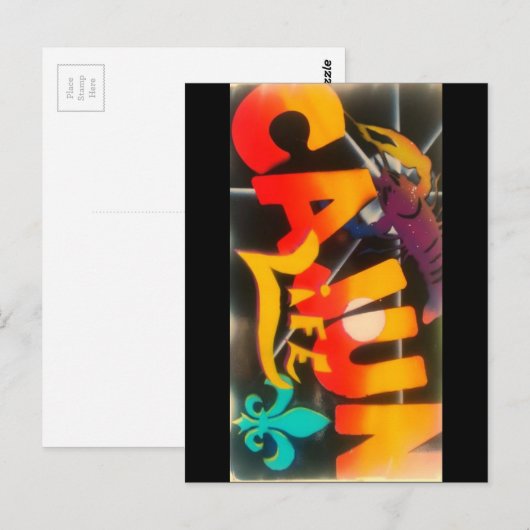 Cajun Life Briefkaart (Voorkant / Achterkant)