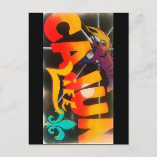 Cajun Life Briefkaart (Voorkant)