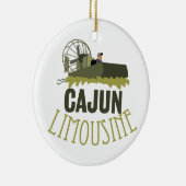 Cajun Limousine Keramisch Ornament (Rechts)