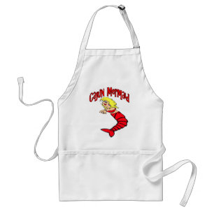 Cajun Mermaid Standaard Schort