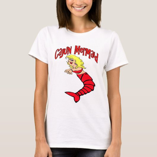Cajun Mermaid T-shirt (Voorkant)