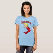 Cajun Mermaid T-shirt (Voorkant volledig)