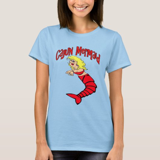 Cajun Mermaid T-shirt (Voorkant)
