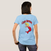 Cajun Mermaid T-shirt (Achterkant volledig)