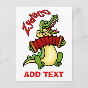 Cajun Music Briefkaart