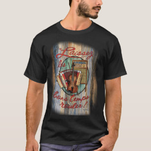Cajun-Music-Instruments T-shirt