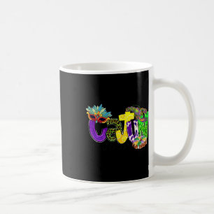 Cajun naar de kern Mardi Gras Louisiana Carni Koffiemok