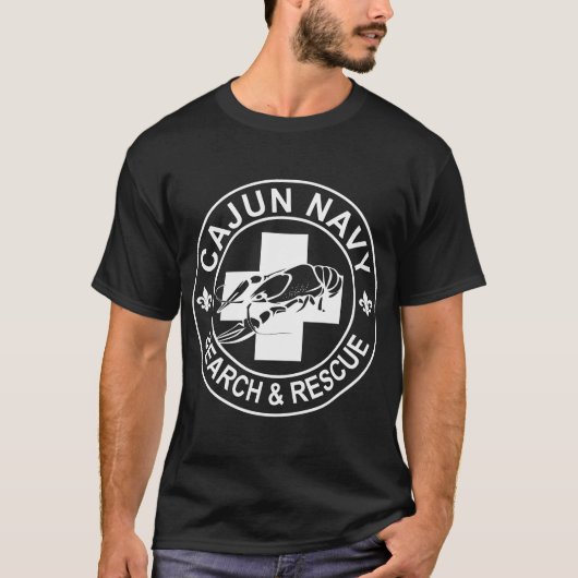 Cajun Navy Search and Rescue T-shirt (Voorkant)