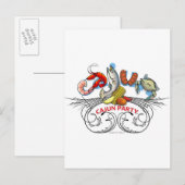 Cajun-Party-WLG-20110531 Uitnodiging Briefkaart (Voorkant / Achterkant)