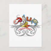 Cajun-Party-WLG-20110531 Uitnodiging Briefkaart (Voorkant)