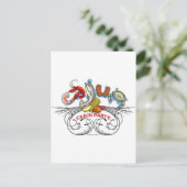 Cajun-Party-WLG-20110531 Uitnodiging Briefkaart (Staand voorkant)