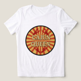 Cajun Queen Sparkling Crawfish T-shirt! ✨👑 Tri-Blend Shirt