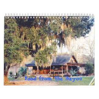 Cajun Recipes Cook Book Kalender
