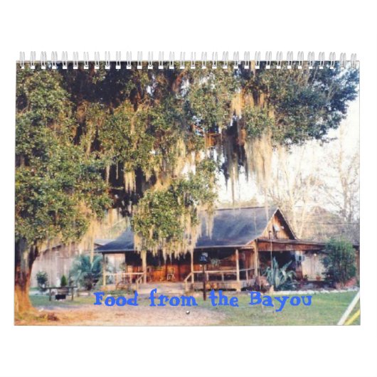 Cajun Recipes Cook Book Kalender (Hoes)