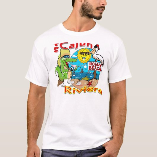 Cajun Riviera T-shirt (Voorkant)