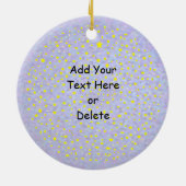 Cajun Santa Alligator kerstversiering Keramisch Ornament (Achterkant)