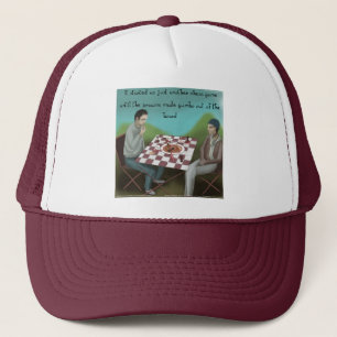 Cajun Schaken Grappige Cartoon Trucker Pet