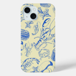 Cajun Seafood Boil – Zuidelijke Kust Food Art iPhone 15 Case