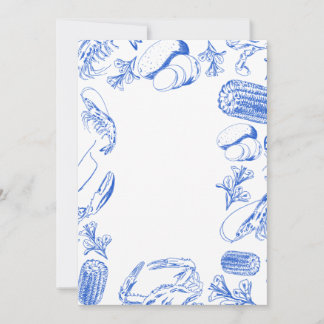 Cajun Seafood Boil – Zuidelijke Kust Food Art Kaart