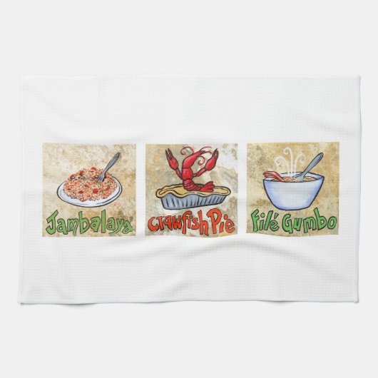 Cajun Trio Towel Theedoek (Horizontaal)