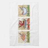 Cajun Trio Towel Theedoek (Verticaal)