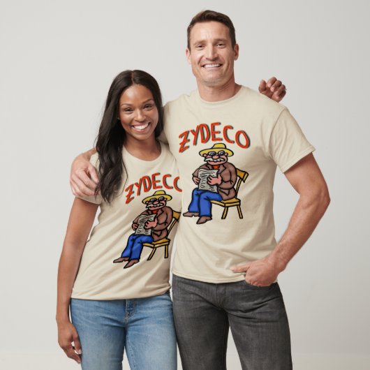 Cajun Zydeco-Man T-shirt (Unisex)