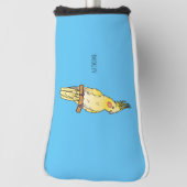 Cakatielvogelafbeelding cartoon golfheadcover (Draai 90)