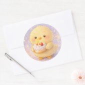 Cake Alma Chick Cute Birthday Sticker (Envelop)