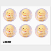 Cake Alma Chick Cute Birthday Sticker (Vel)