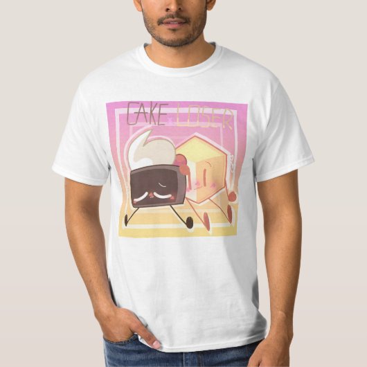 Cake and Loser - bfb cake T-shirt (Voorkant)