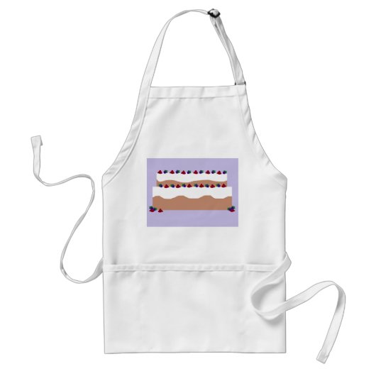 Cake apron standaard schort (Voorkant)