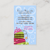 Cake Art Bakery Visitekaartje (Achterkant)