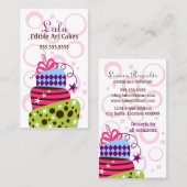 Cake Art Bakery Visitekaartje (Voorkant / Achterkant)