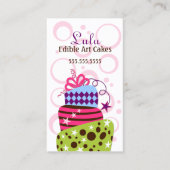Cake Art Bakery Visitekaartje (Voorkant)