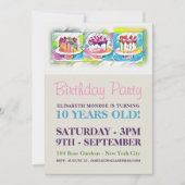 Cake Art Birthday Party Kaart (Voorkant)