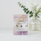 Cake Art II - verticale stijl Visitekaartje (Staand voorkant)