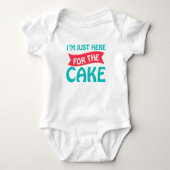 Cake Baby Jersey Bodysuit (Voorkant)