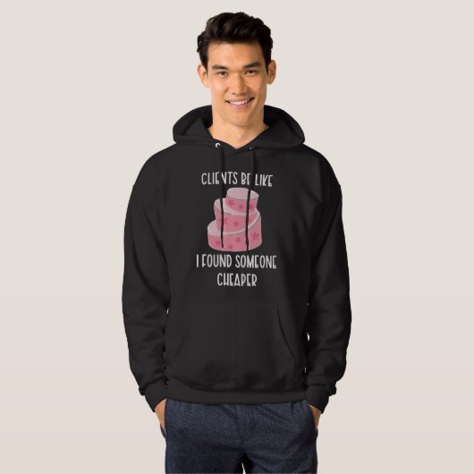 Cake Baker Cake Baking Cake Bakers   Hoodie (Voorkant volledig)