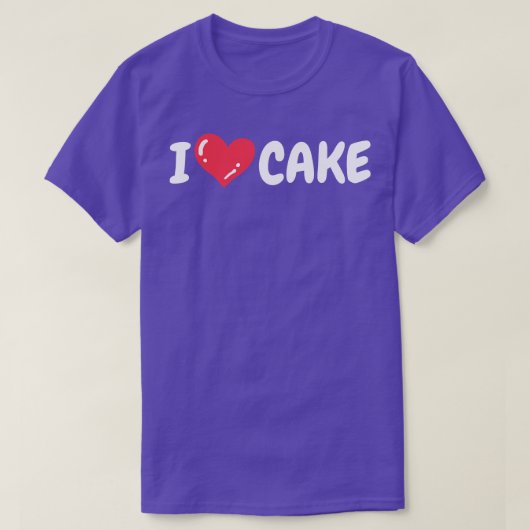 Cake Baker Cake Lover Dessert T-shirt (Design voorkant)