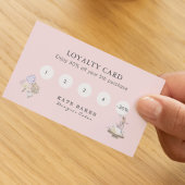 Cake Baker Loyalty Rewards Promotionele QR-code Visitekaartje