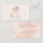 Cake Baker Pastry Visitekaartje (Voorkant / Achterkant)