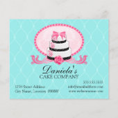 Cake Bakery Discount Voucher Flyer (Achterkant)