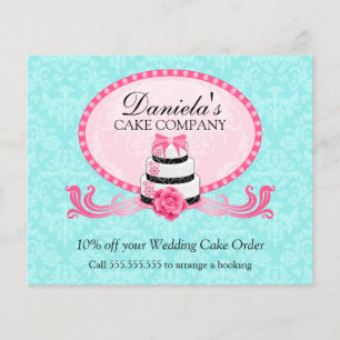 Cake Bakery Discount Voucher Flyer