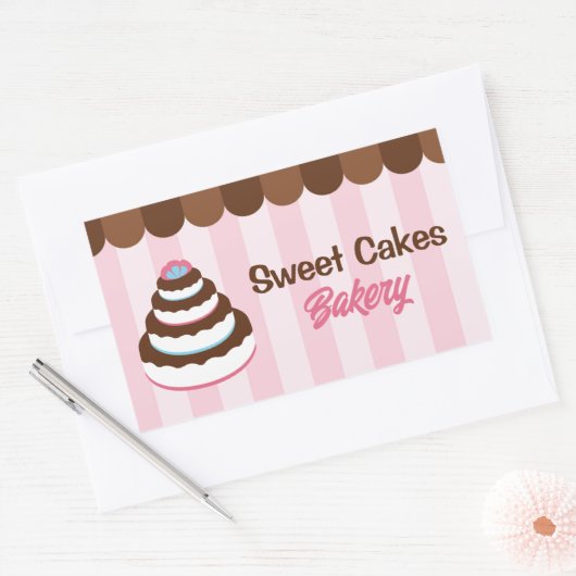 Cake Bakery Label | Schattigee taarten | zonnesche (Envelop)