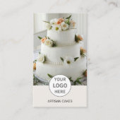 Cake Bakery Logo Foto Visitekaartje (Voorkant)