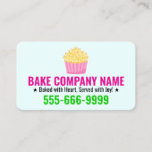 Cake Bakery Logo & Slogan | Professionele Ondernem Visitekaartje (Voorkant)
