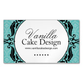 Cake Bakery Magnet Visitekaartje Magneet (Voorkant)
