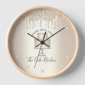 Cake Bakery Pastry Chef Dessert Gold Glitter Drive (Voorkant)