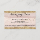 Cake Bakery Pastry Patisserie Visitekaartje (Achterkant)